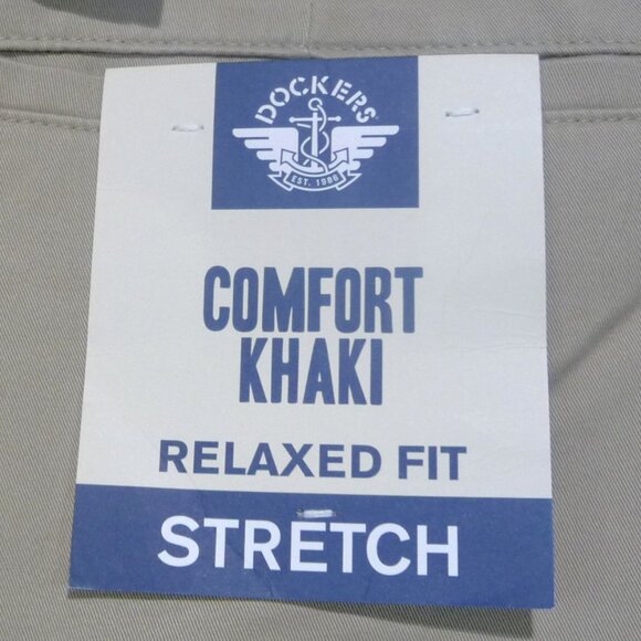 DOCKERS SIZE 42X30 COMFORT WAIST RELAXED FIT PANTS - Picture 9 of 11